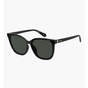Polaroid 65mm Polarized Rectangular Sunglasses